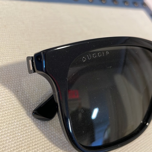 GG0381SN-007 GUCCI MENS SUNGLASSES POLARIZED BLACK - Picture 4 of 14